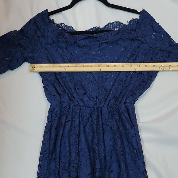 Beautiful Blue Lace Dress!  - Picture 4 of 7